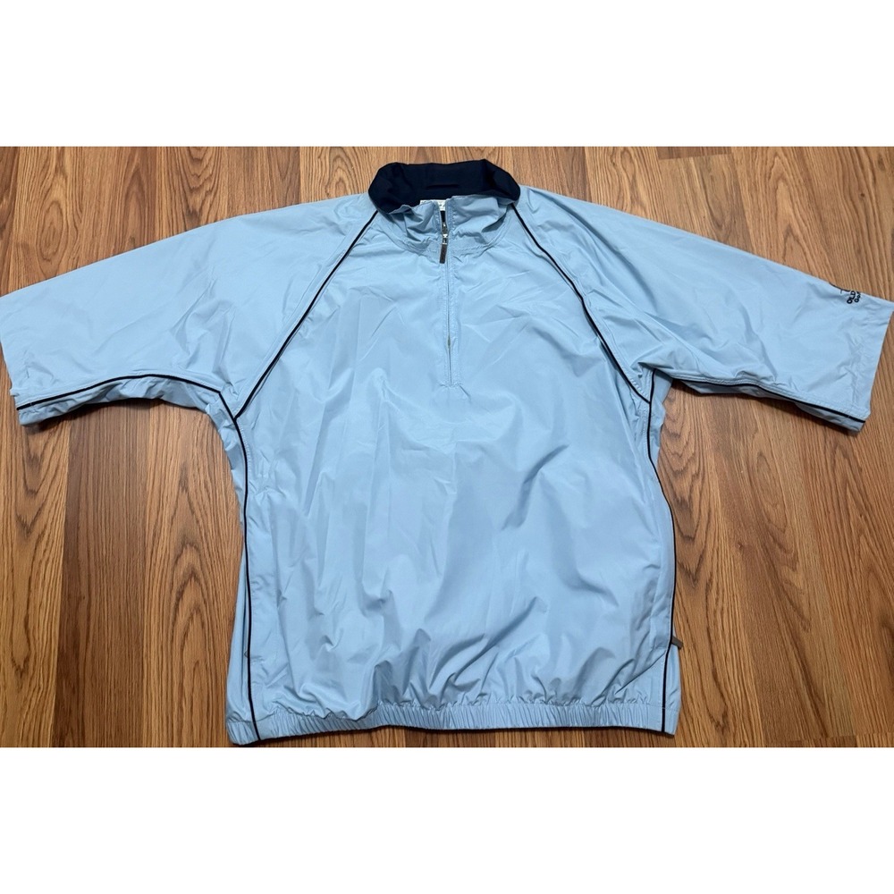 Green Lamb Old Head Golf Links Windbreaker Mens Large Pullover Blue